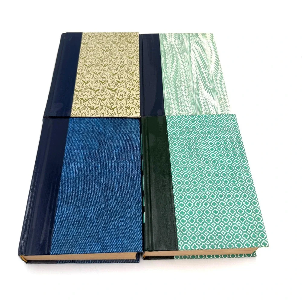 Reader's Digest Condensed Books Set of 4 Blue Green 1969-1990
